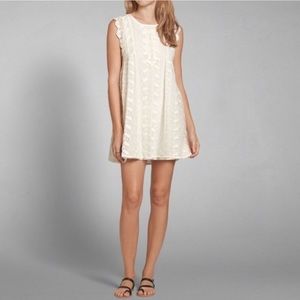 White Abercrombie Vintage Lace Dress